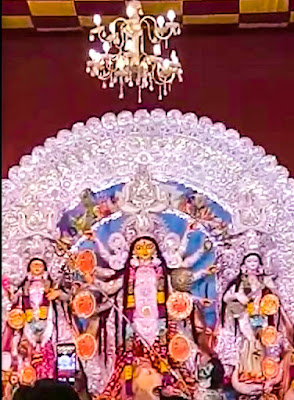 Durga puja celebration in India-2021