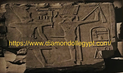 Scene of King Amenhotep I ( Amon - Min )