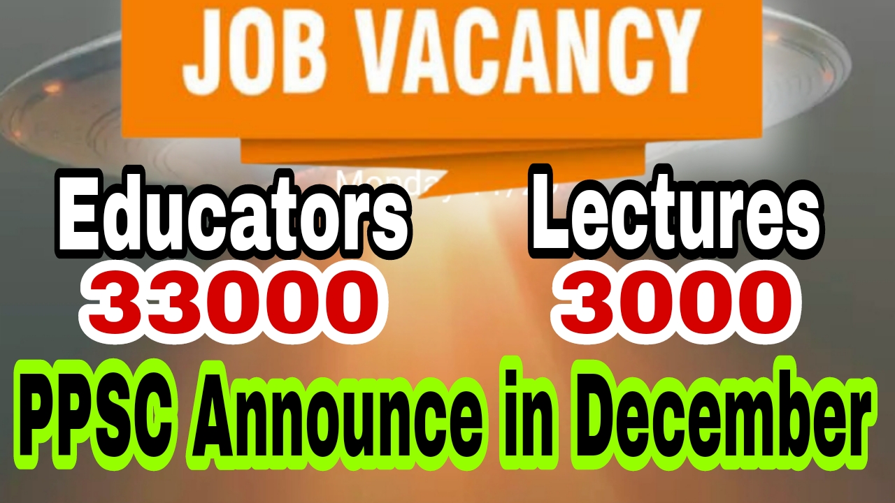 PPSC Announce Educators And Lectures Job Is Coming Soon