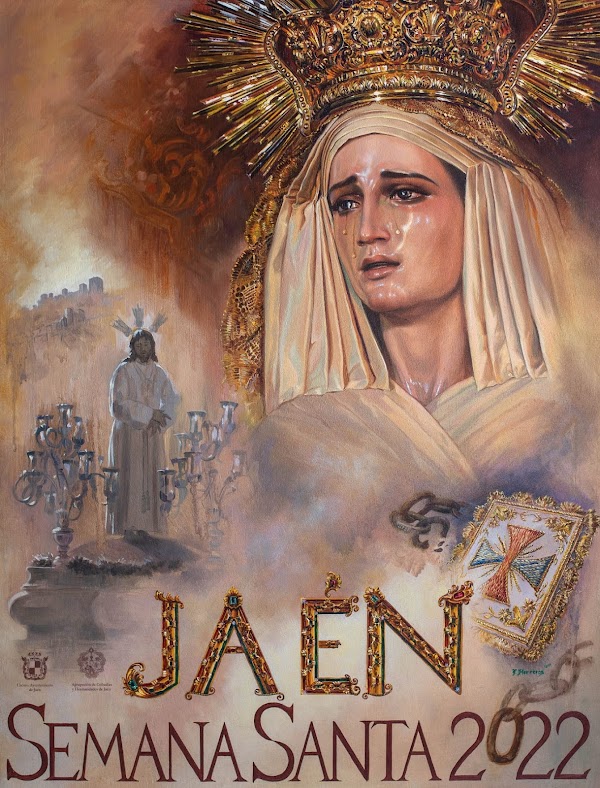 Cartel Oficial de la Semana Santa de Jaén 2022