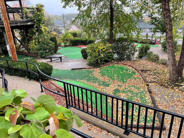 Mini Golf at UberBlast in North Conway, New Hampshire, USA. Photo by Christopher Gottfried, October 2021