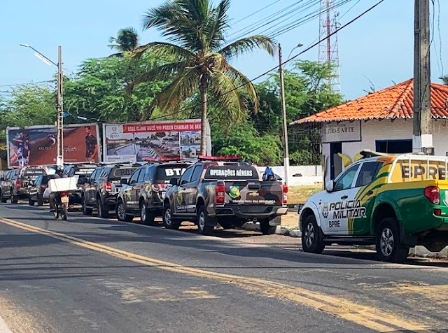 Polícia Militar do Piauí inicia 'Operação Réveillon' no litoral do estado