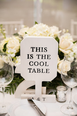 wedding table numbers