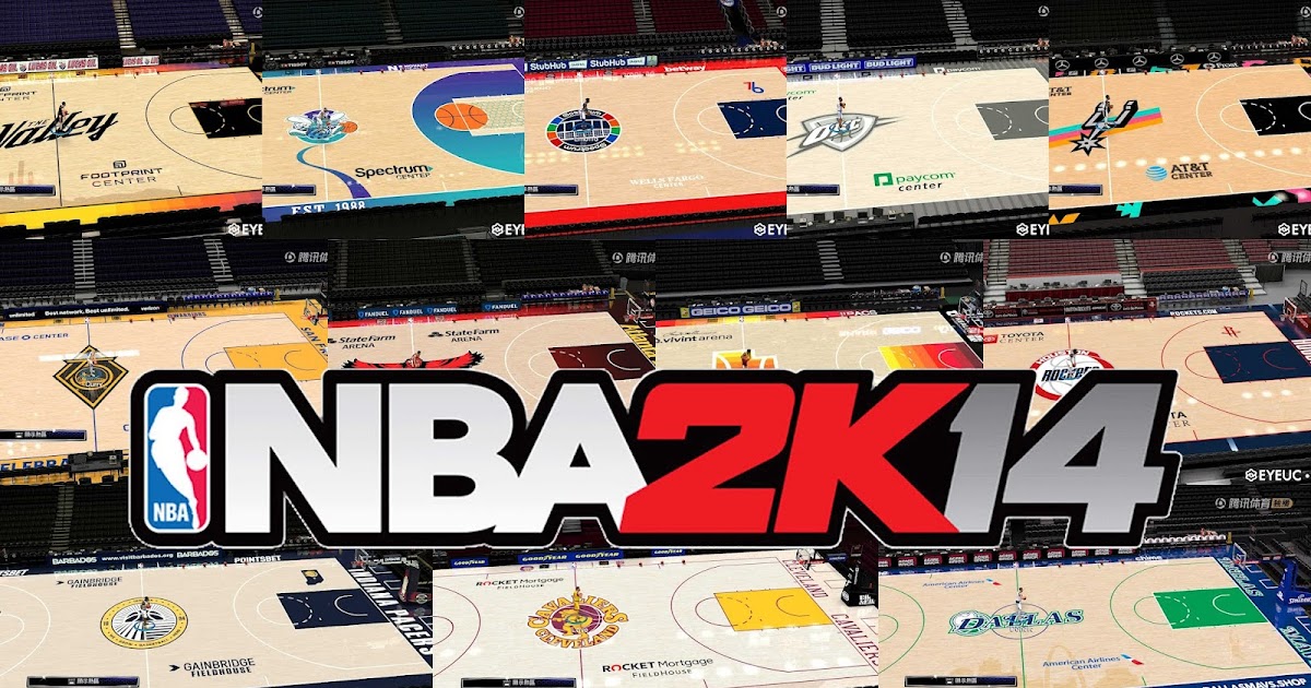 NBA 2K14 2021-2022 Official City Courts & Classic Edition Pack by 9th ...