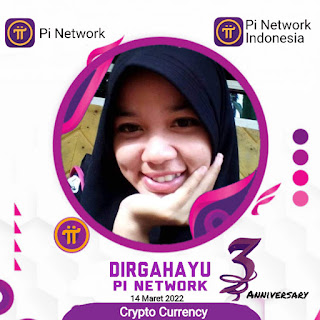 Twibbon Dirgahayu Pi Network 14 Maret 2022, “Crypto Currency”