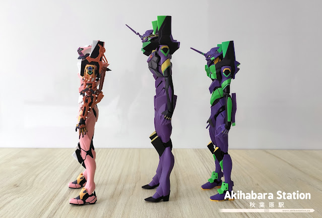 Review de los Robot Spirits Evangelion Test Type 01, Model 8 β y 13 - Tamashii Nations