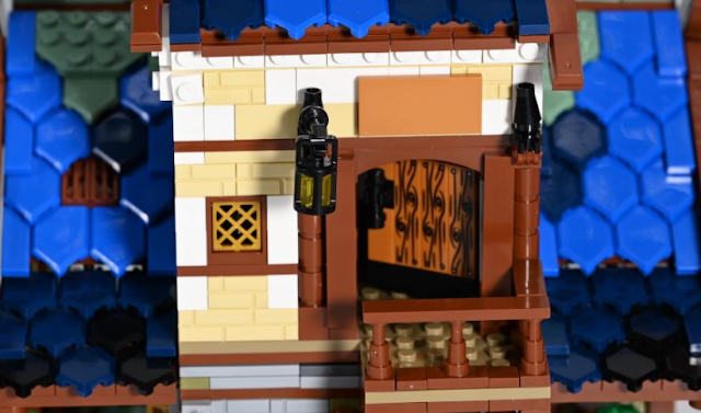 Nifeliz Medieval Town Barn Compatible With Lego