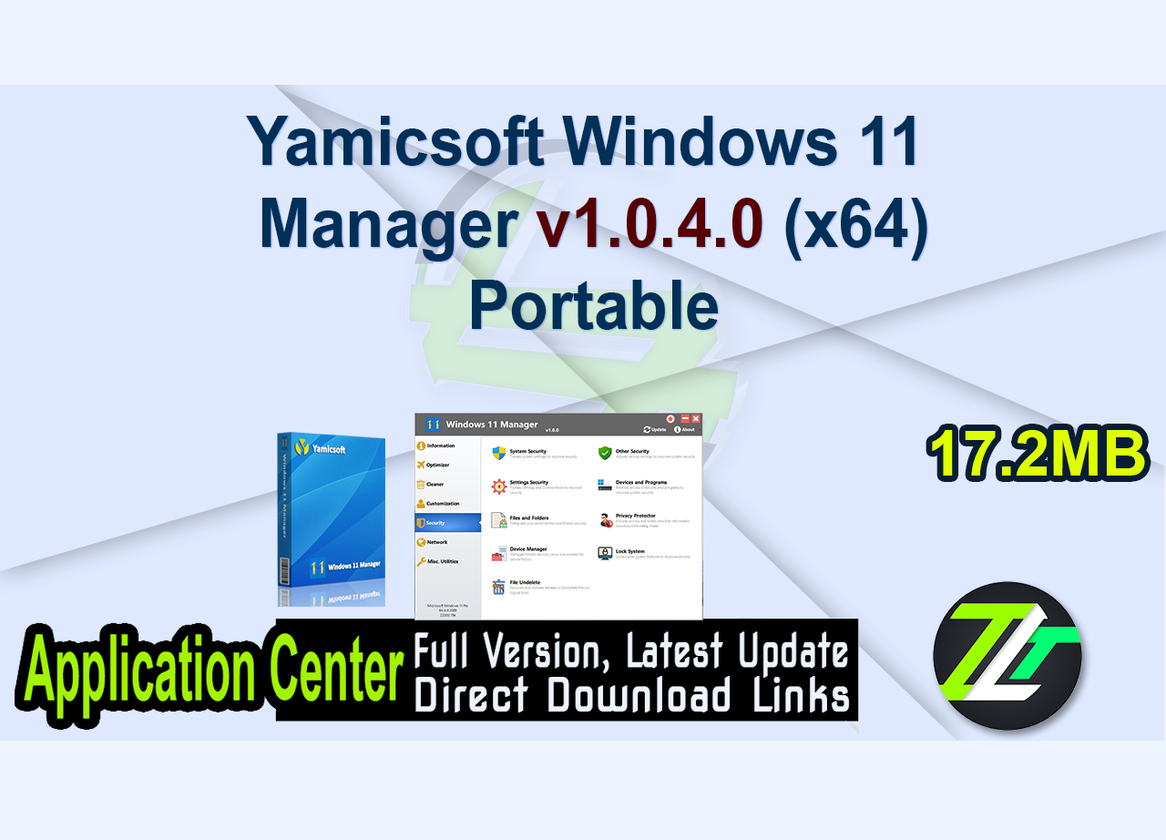 Yamicsoft Windows 11 Manager v1.0.4.0 (x64) Portable