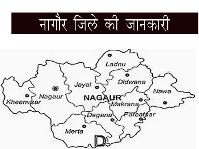 नागौर जिले की जानकारी |Nagour District GK in Hindi