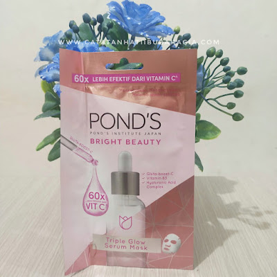 Pond's Triple Glow Serum Mask