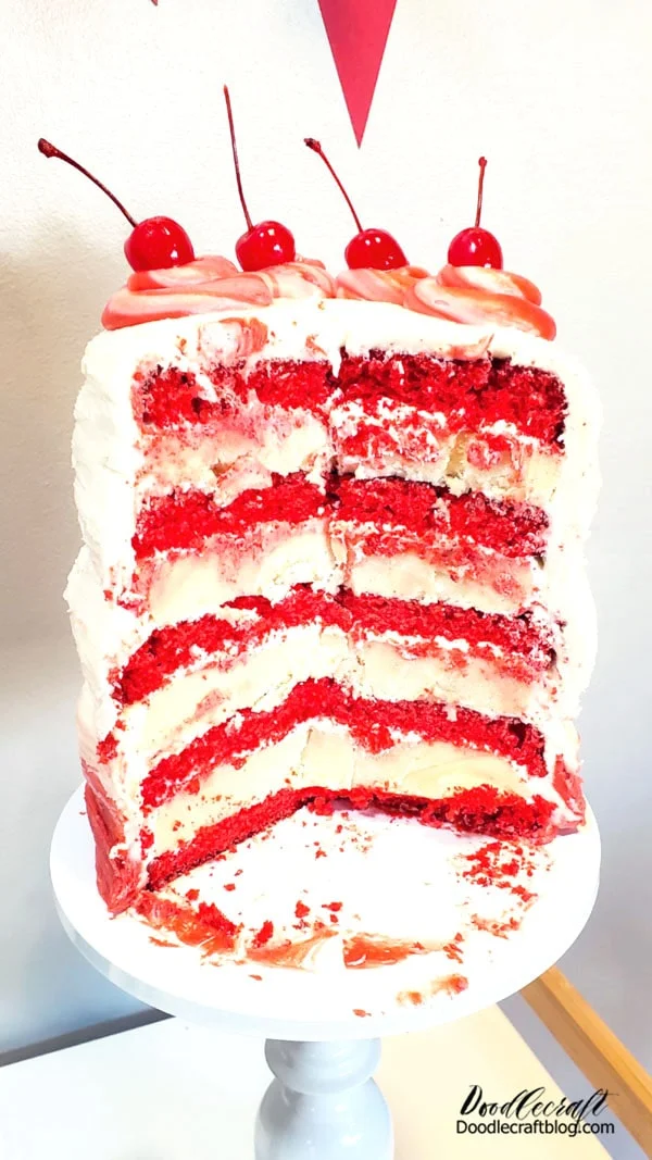 We ate a tiny bit and then cut up the rest to freeze for later. It's a fun way to stretch out the celebration down the road.  I love all the red and white--the YouTube vibe with the 100 Grands is just perfection.   Do you throw parties for special occasions other than birthdays?