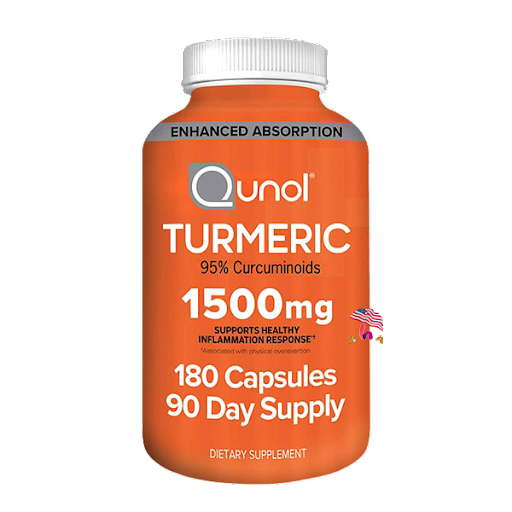 Viên uống tinh chất nghệ Qunol Turmeric 1500mg 180 viên Mỹ