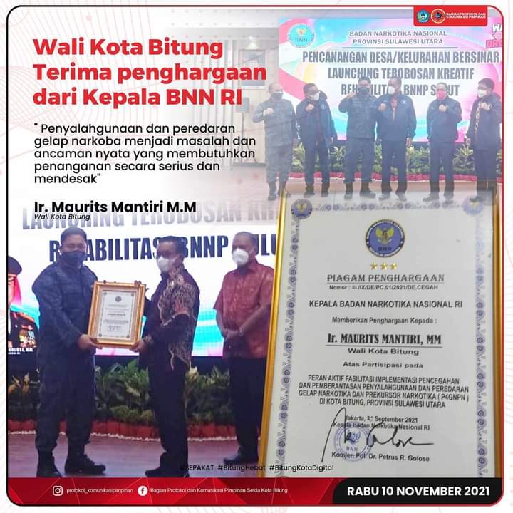 #mauritsmantiri #walikotabitung #pemkotbitung