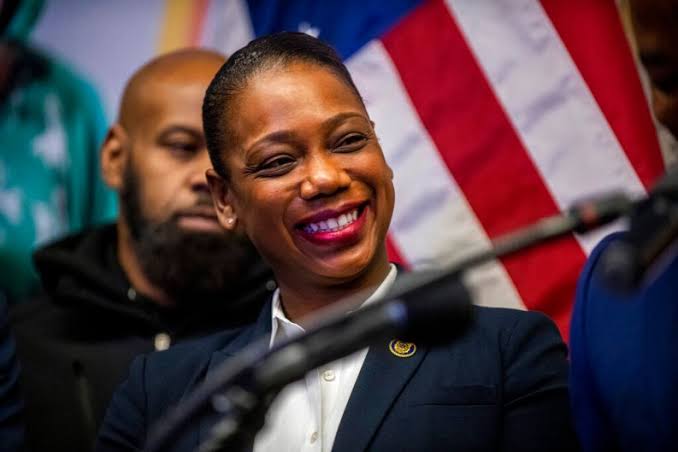 Keechant Sewell Has Been Sworn In As The First Female Police Commissioner In The New York City Police Department.