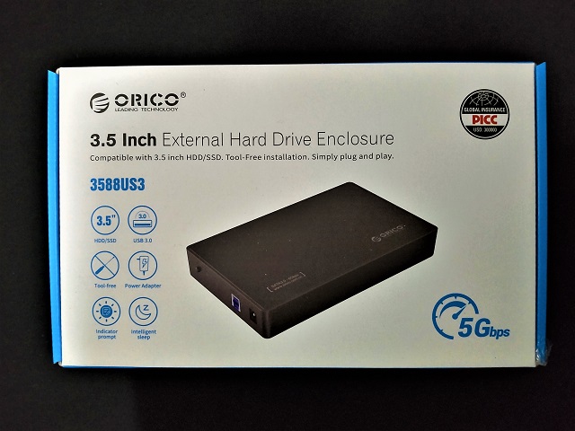 ORICO　3.5インチ　HDDケース　3588US3-V1