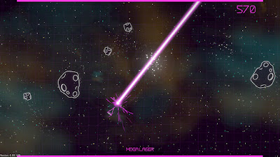 Asteroids: Recharged game screenshot