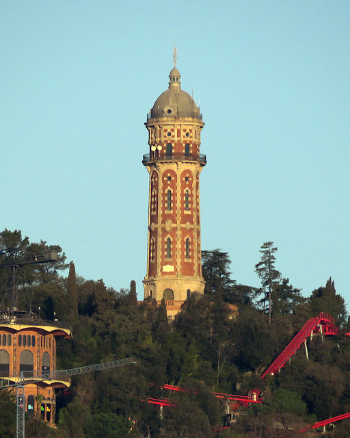 Torre de les Aigües by Josep Amargós i Samaranch, Carretera de Vallvidrera al Tibidabo, Barcelona