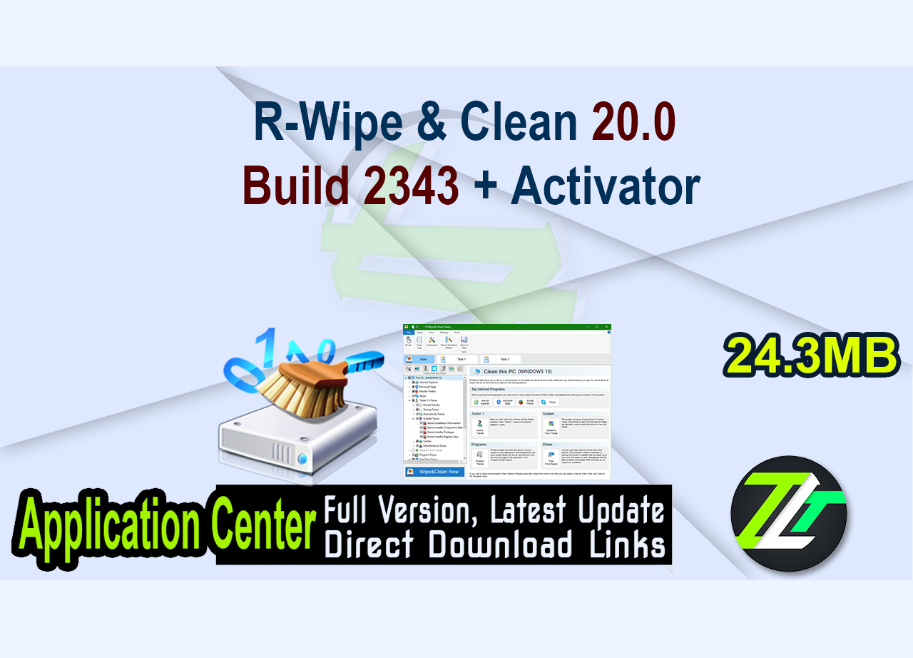 R-Wipe & Clean 20.0 Build 2343 + Activator