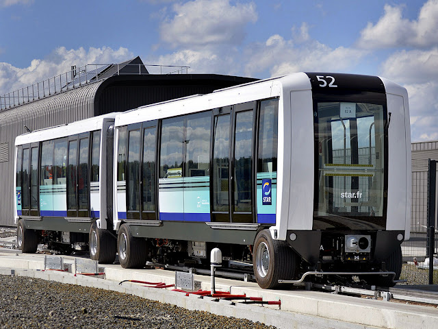 Le nouveau modèle de rame pour la ligne B du métro de Rennes