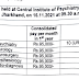Recruitment of various post in GOVERNMENT   OF INDIA CENTRAL   INSTITUTE  OF PSYCHIATRY,