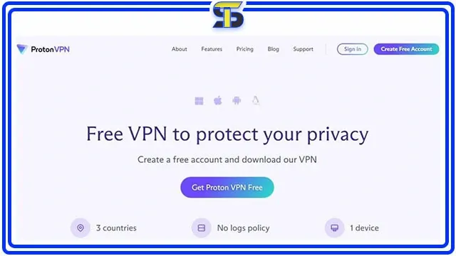 افضل برنامج vpn للايفون " Proton VPN"