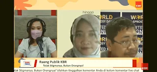 kemarin mengikuti talkshow dalam rangka memperingati Hari Kusta Sedunia