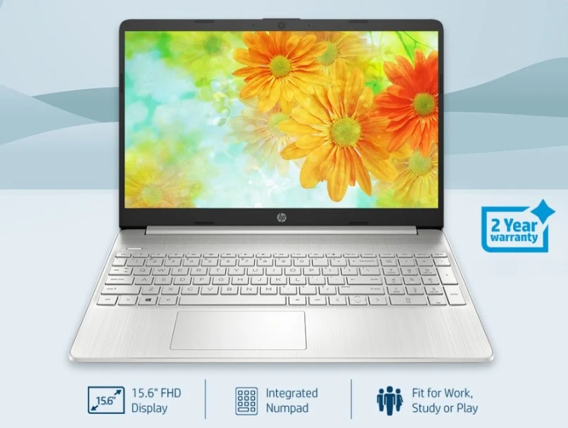 HP 15s fq2705TU, laptop Layar Besar Terjangkau untuk Pelajar 2023