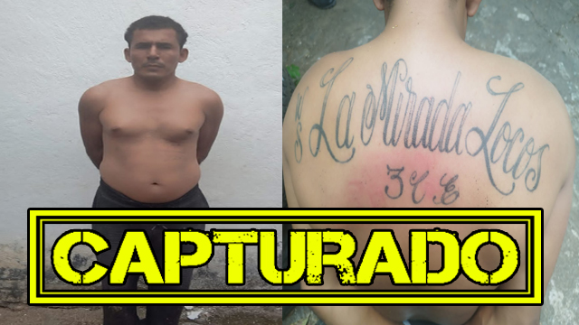 El Salvador: Capturan a alias «Charrita», peligroso pandillero fue detenido en San Miguel