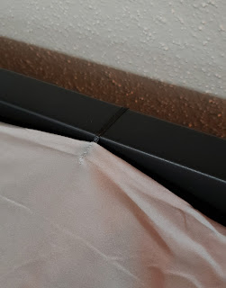 flat sheet into bed skirt DIY