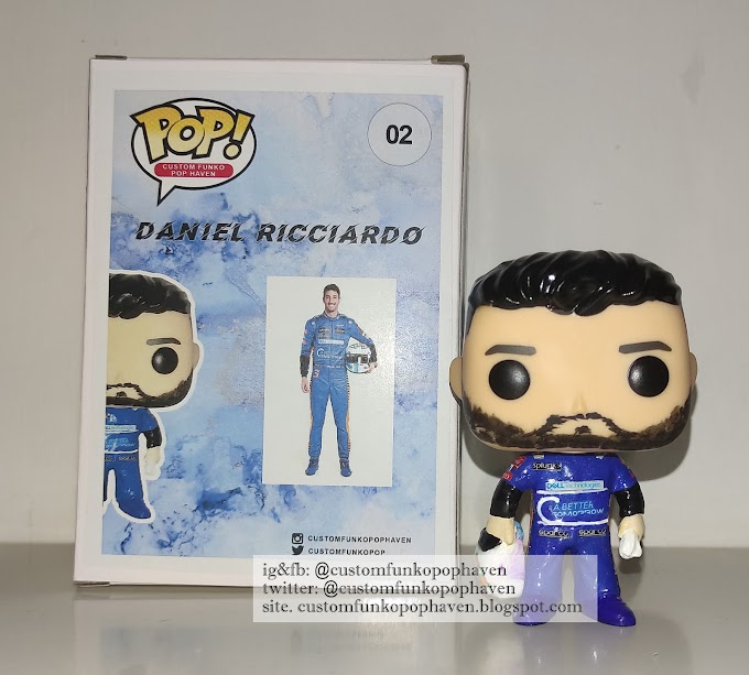 Daniel Ricciardo Custom Funko Pop
