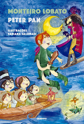 Peter Pan | Monteiro Lobato | Subtítulo: A história do menino que não queria crescer, contada por Dona Benta | Baseado na obra de J M. Barrie | Editora: Globinho | Coleção: Monteiro Lobato - Obra Infantojuvenil | Novembro 2018 - atualmente (2022) |