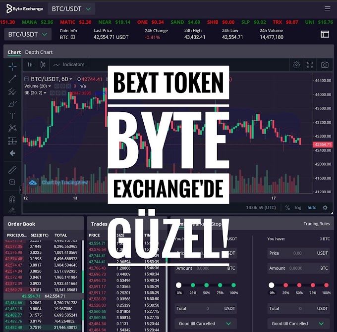 BEXT TOKEN BYTE EXCHANGE DESTEK PLANI