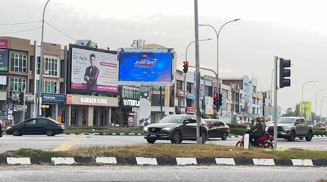 Perak Station 18 Ipoh LED Display Screen Malaysia Ipoh Digital Out Of Home Advertising Companies