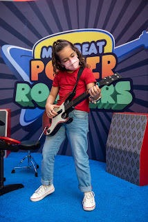 Novo Teclado Infantil Power Rockers Fun