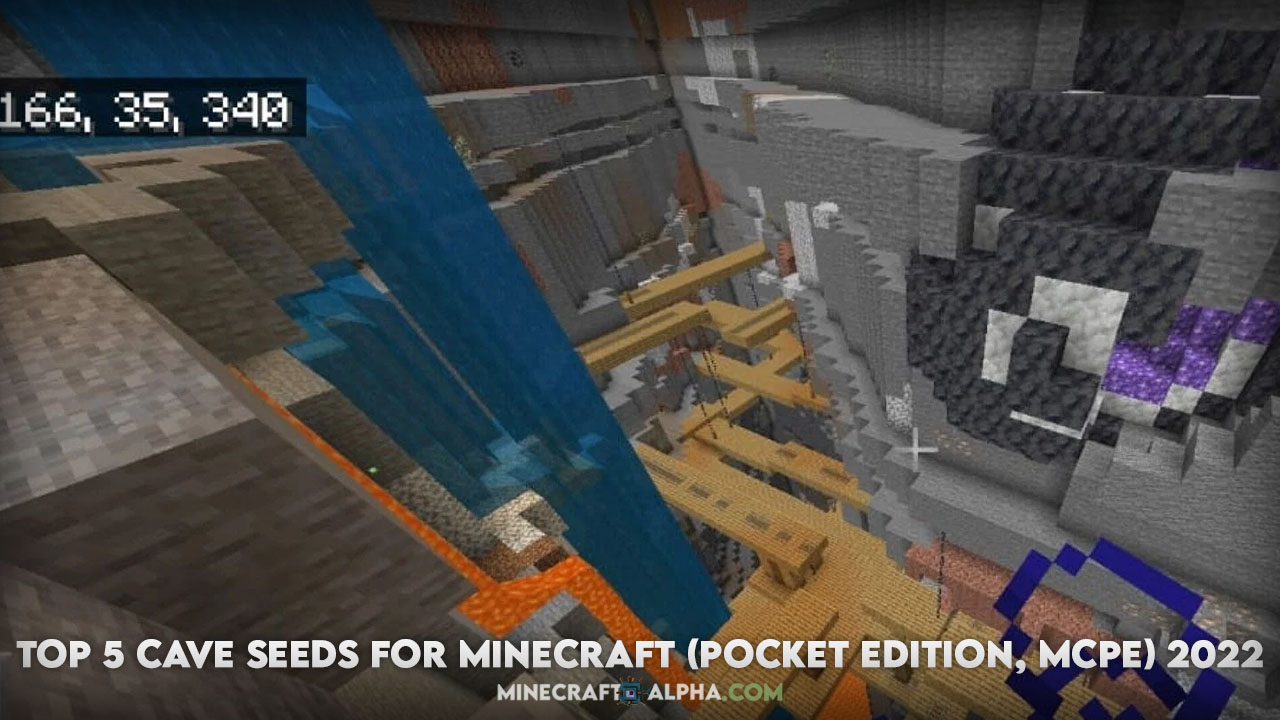 Top 5 Cave Seeds for Minecraft (Pocket Edition, MCPE) 2022