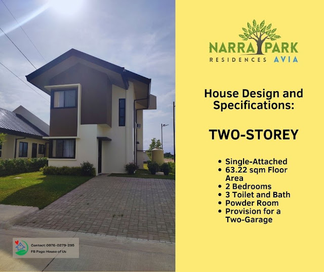 Narra Park Residences Avia- Two Storey