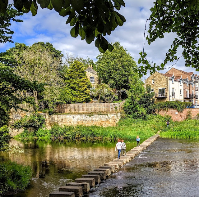 How to find Morpeth Stepping Stones