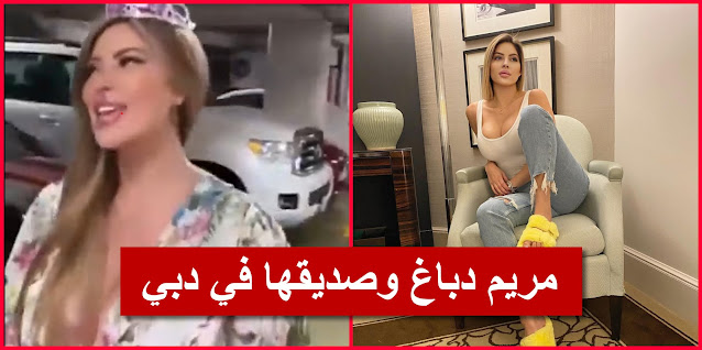 فيديو مسرب: مريم دباغ وصديقها في دبي