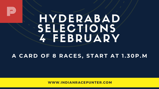 Hyderabad Race Selections 4 February