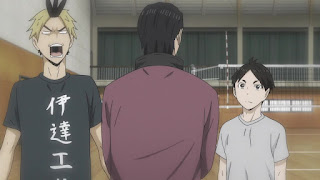 ハイキュー!! アニメ 2期19話 | 黄金川貫至 作並浩輔 Sakunami Kosuke | HAIKYU!! Aobajohsai vs Date tech