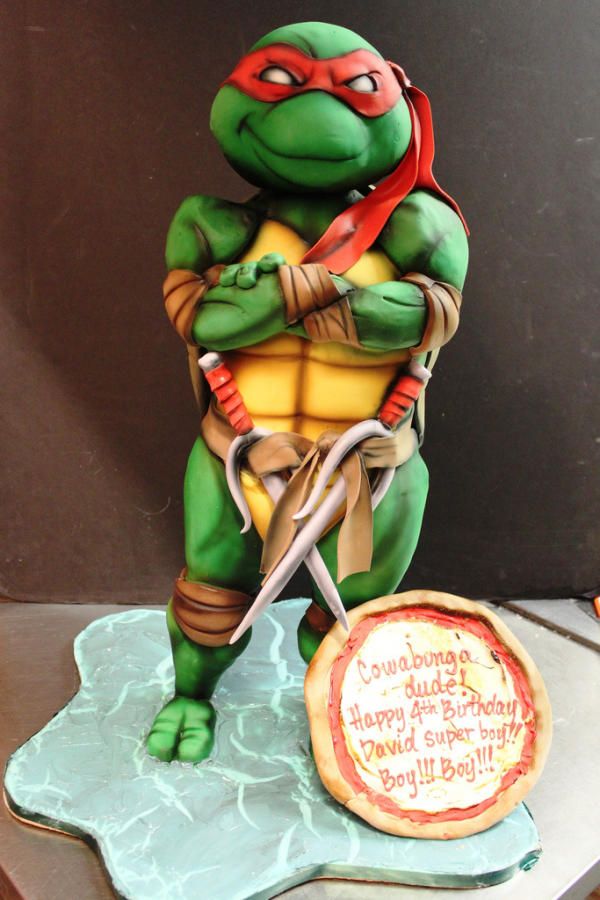 tmnt birthday cakes ideas