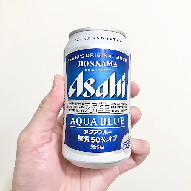 20211226 朝日生啤酒本生藍 (Asahi Honnama Aqua Blue)