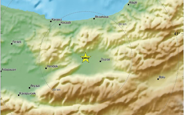 Earthquake shakes Turkey’s northwest