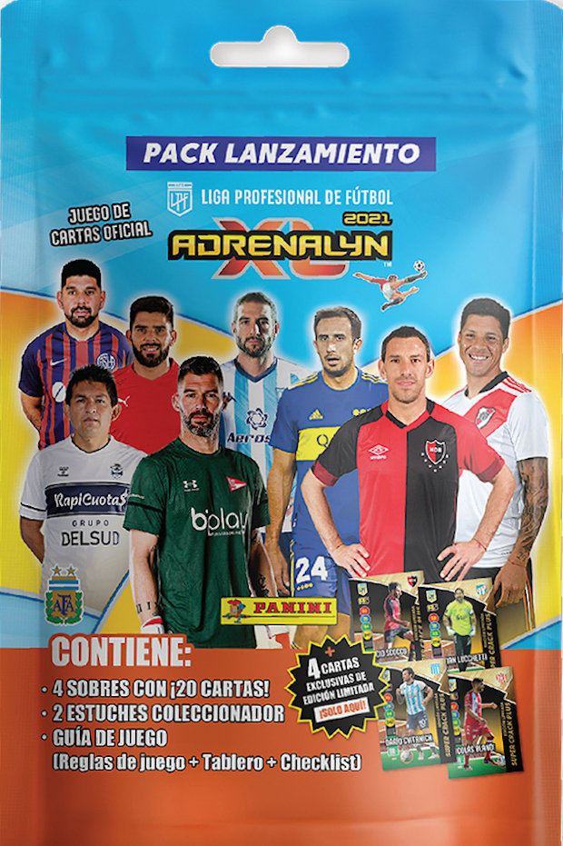 Packet Panini Futbol Argentino Liga Profesional 2021 Pack 