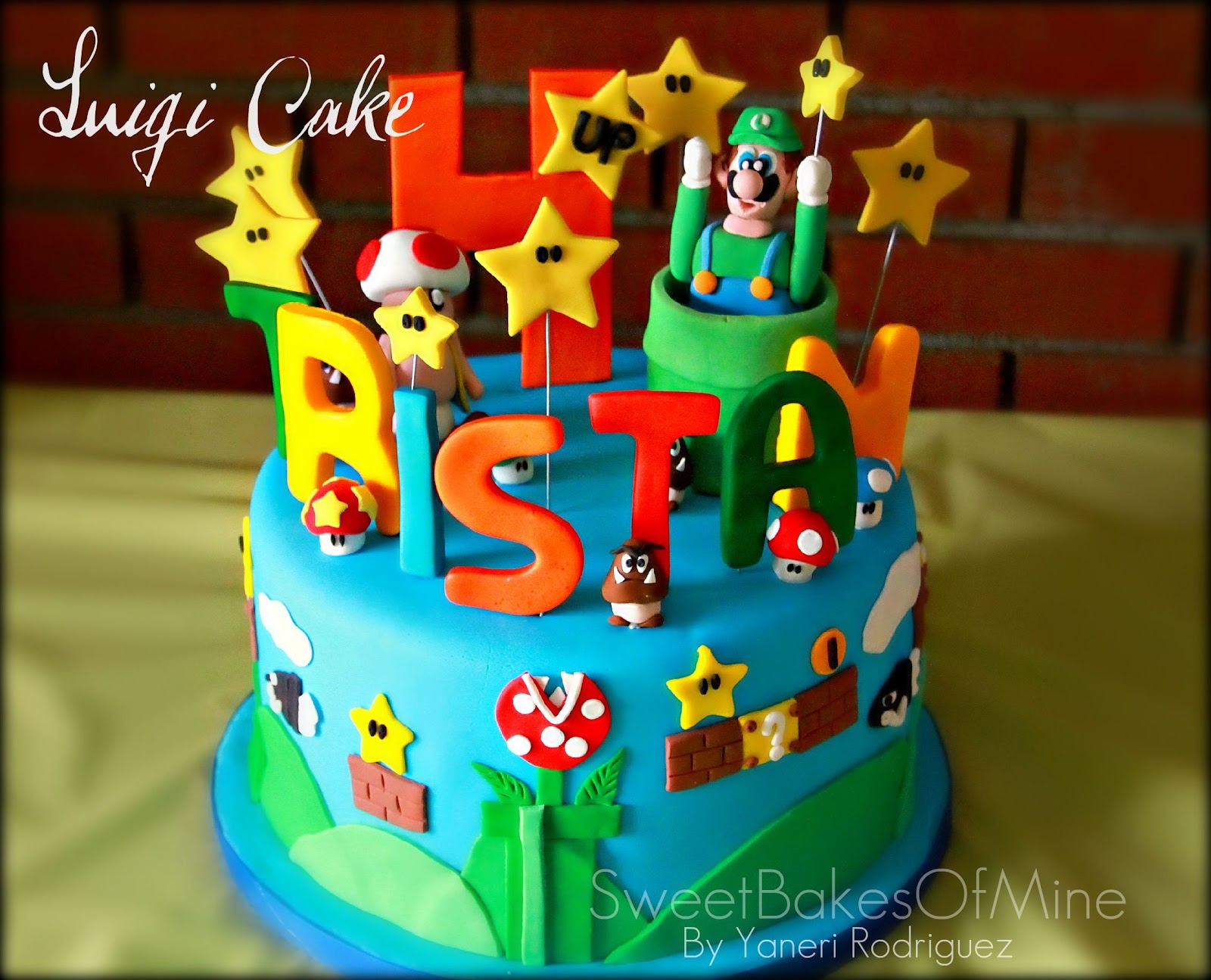 super mario birthday cake ideas