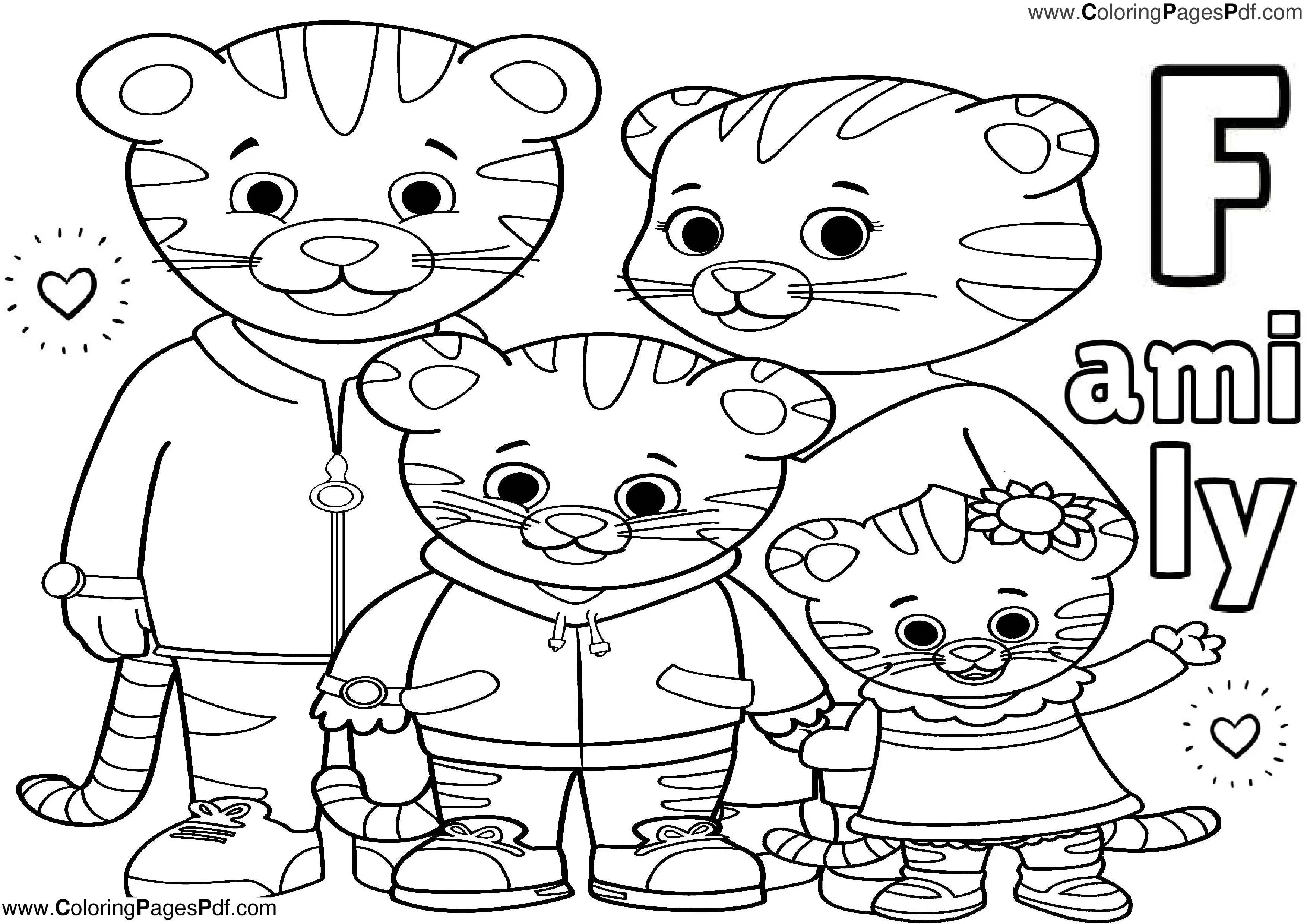 Daniel Tiger Pictures to print