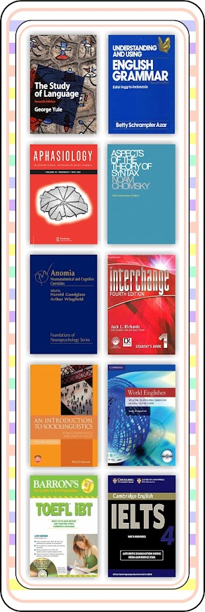 My Favorite Linguistics & Academic English Books