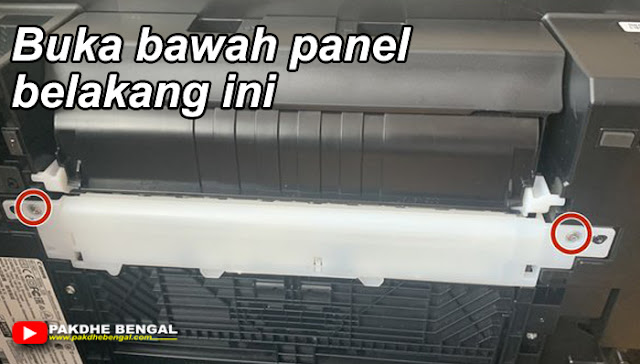 Kertas Nyangkut Sobek Dan Macet Pada Printer Canon Pixma TR4520