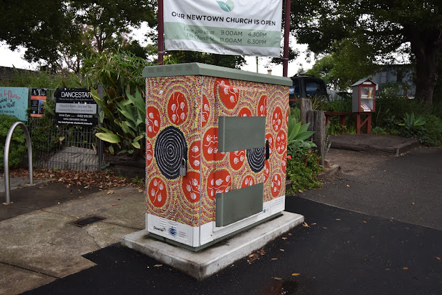 Erskineville Signal Box Art by Jereline Nugarrayi Brown