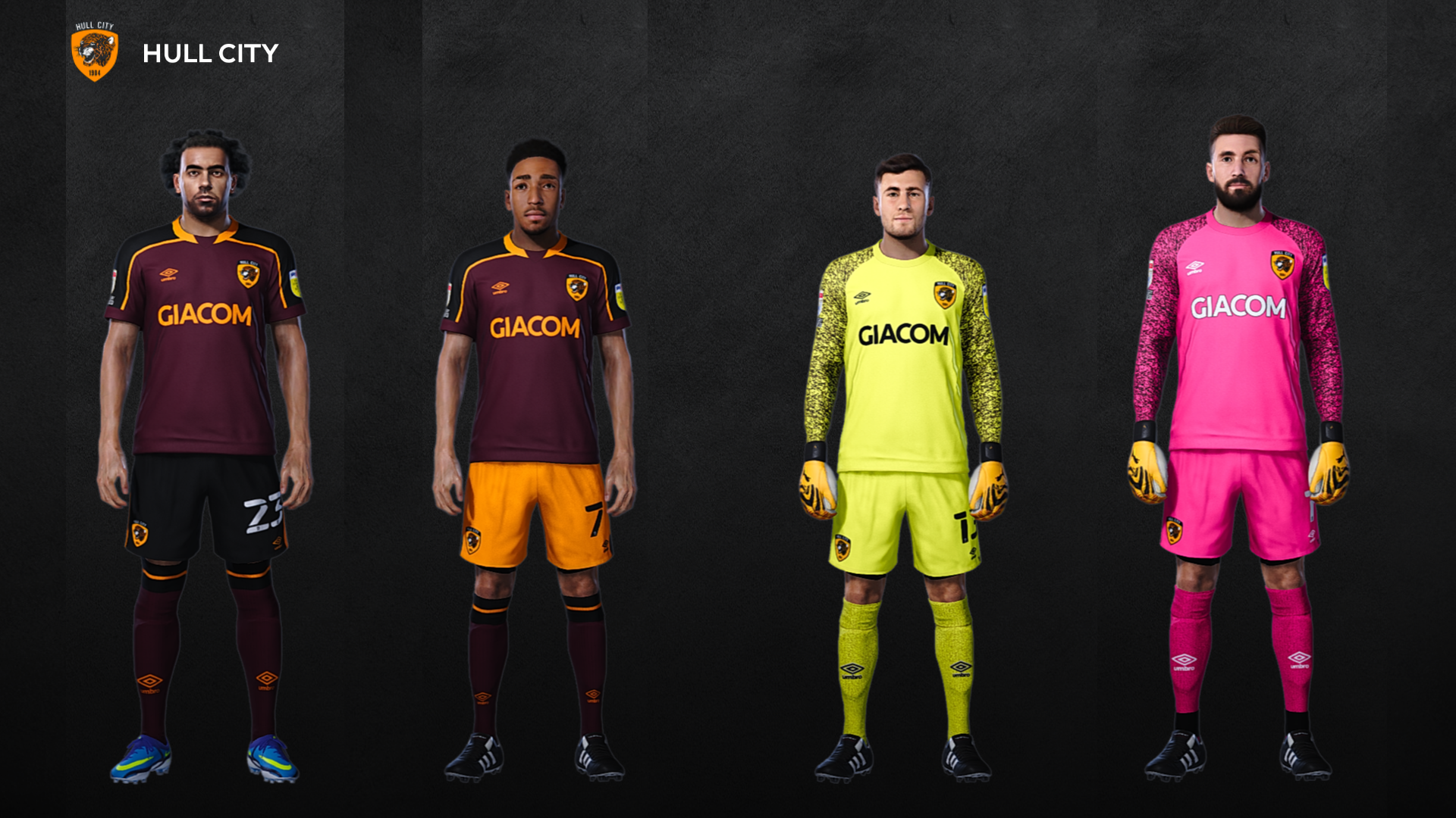 PES 2021 Hull City New Season 2021 - 2022 Kits